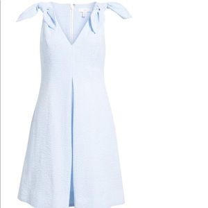 Blue Seersucker dress